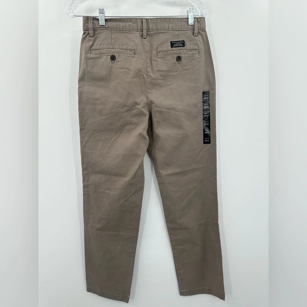 Banana Republic NEW Men's Straight Fit Chino Tan Pants Size 28x32‎